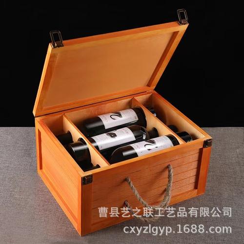 匠心木韵 双支装实木红酒包装盒的典雅之选